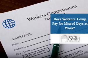 Get Compensated for Missing Time from Work Due to Injury