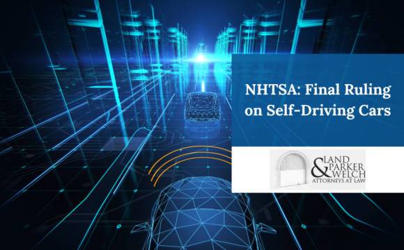 NHTSA: Final Ruling on Self-Driving Cars
